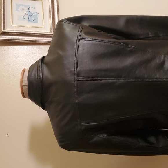 Sonoma Lambskin Black Leather Jacket - Picture 7 of 15
